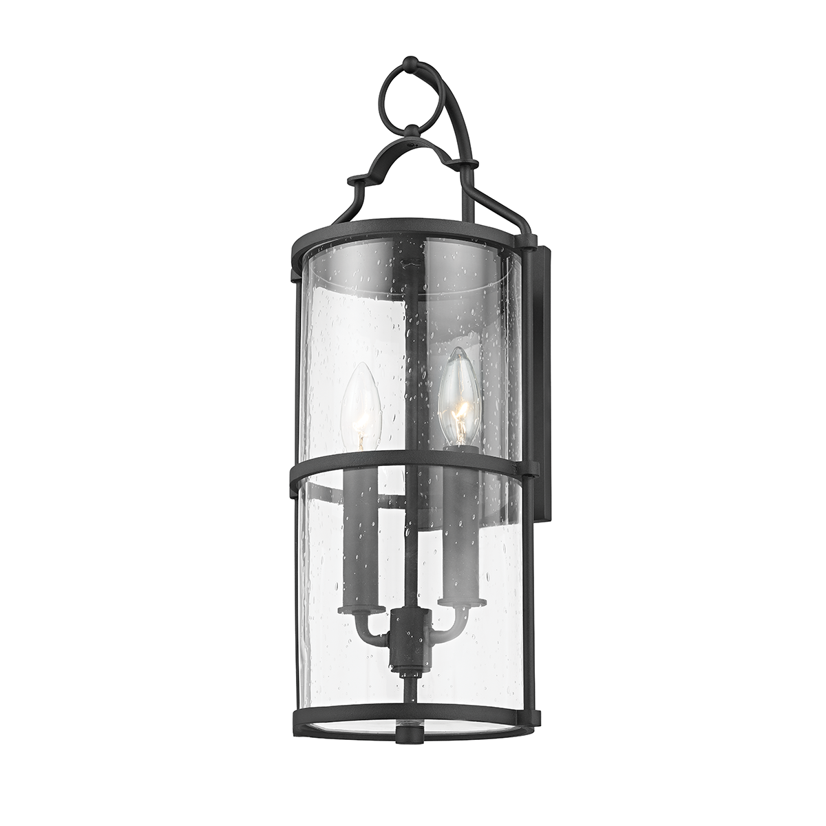 Burbank Exterior Wall Sconce 8.25" — a Troy wall sconce for bathrooms, hallways, and living rooms at Laurie Yapp Home.