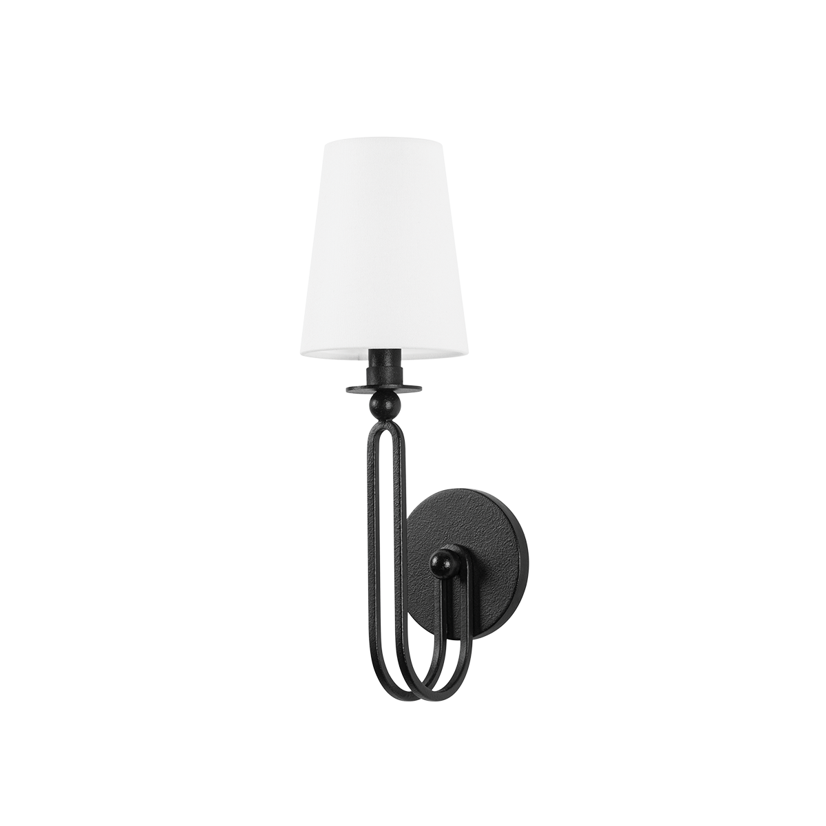 Valor Wall Sconce — a Troy wall sconce for bathrooms, hallways, and living rooms at Laurie Yapp Home.