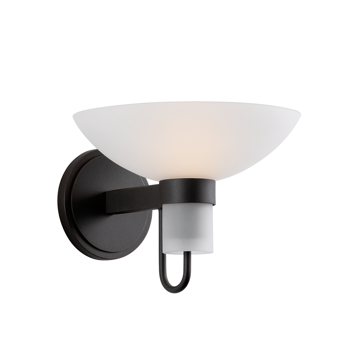 Arturo Wall Sconce — a Troy wall sconce for bathrooms, hallways, and living rooms at Laurie Yapp Home.