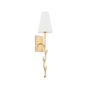 Elwyn Wall Sconce shown from a second angle to highlight the arm curve and shade silhouette.