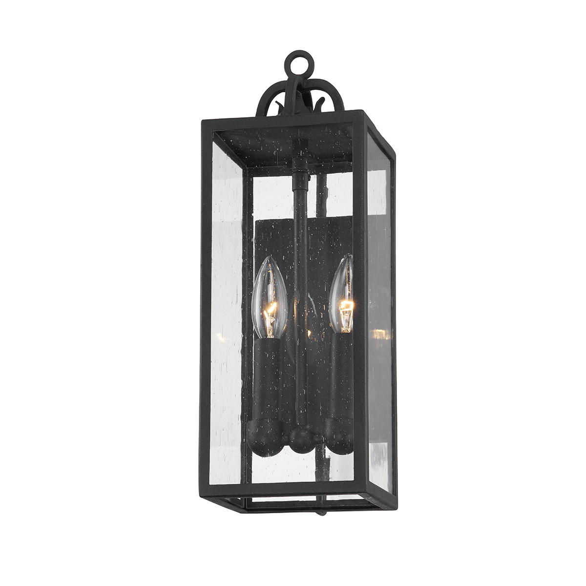 Caiden Exterior Wall Sconce 5.5" — a Troy wall sconce for bathrooms, hallways, and living rooms at Laurie Yapp Home.