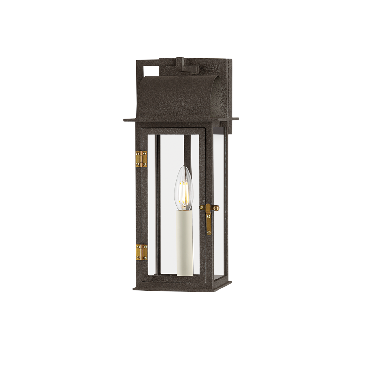 Bohen Exterior Wall Sconce 6" — a Troy wall sconce for bathrooms, hallways, and living rooms at Laurie Yapp Home.