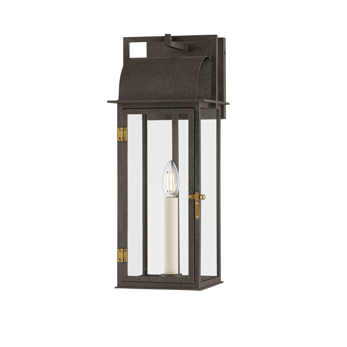 Bohen Exterior Wall Sconce 7.5" — a Troy wall sconce for bathrooms, hallways, and living rooms at Laurie Yapp Home.