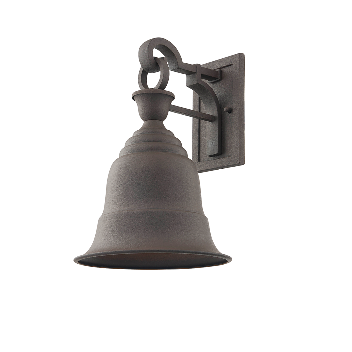 Liberty Exterior Wall Sconce 10.5" — a Troy wall sconce for bathrooms, hallways, and living rooms at Laurie Yapp Home.