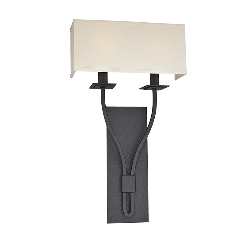 Palladium Wall Sconce — a Troy wall sconce for bathrooms, hallways, and living rooms at Laurie Yapp Home.