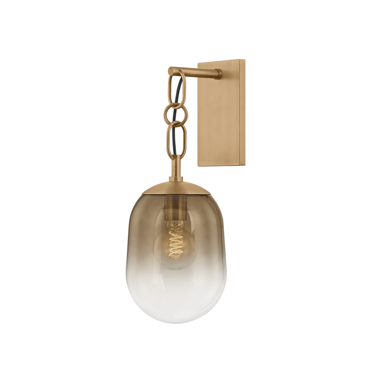 Harvey Wall Sconce — a Troy wall sconce for bathrooms, hallways, and living rooms at Laurie Yapp Home.