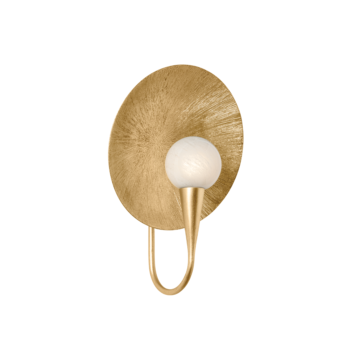 Ahmad Wall Sconce — a Troy wall sconce for bathrooms, hallways, and living rooms at Laurie Yapp Home.