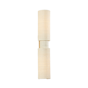 Ashton Wall Sconce — a Troy wall sconce for bathrooms, hallways, and living rooms at Laurie Yapp Home.