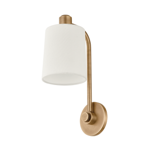 Rigby Wall Sconce — a Troy wall sconce for bathrooms, hallways, and living rooms at Laurie Yapp Home.