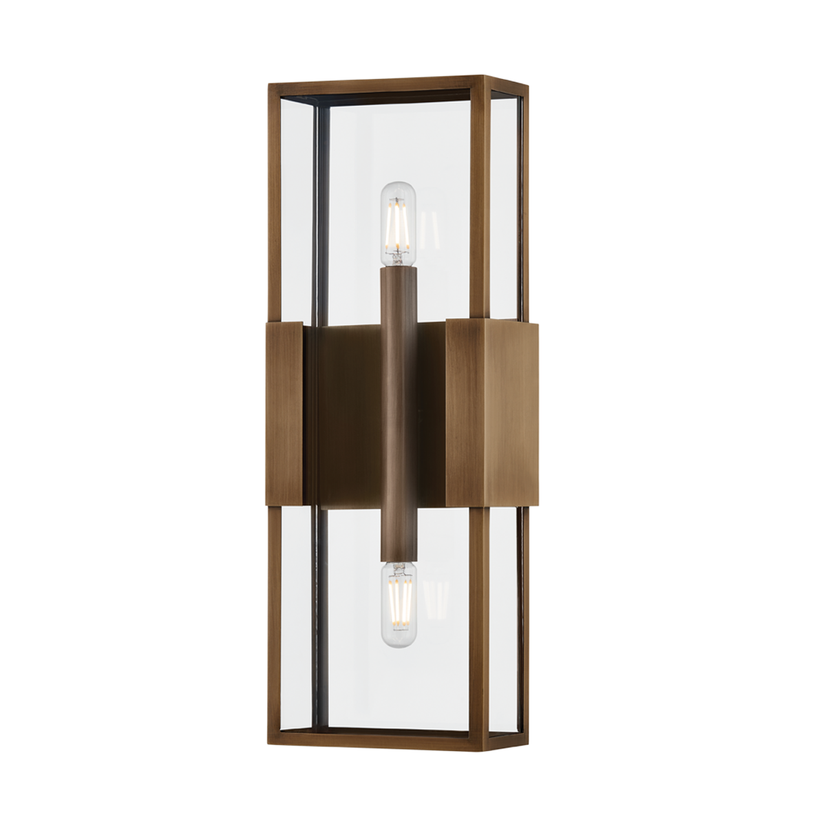 Santa Clara Exterior Wall Sconce 6.5" — a Troy wall sconce for bathrooms, hallways, and living rooms at Laurie Yapp Home.