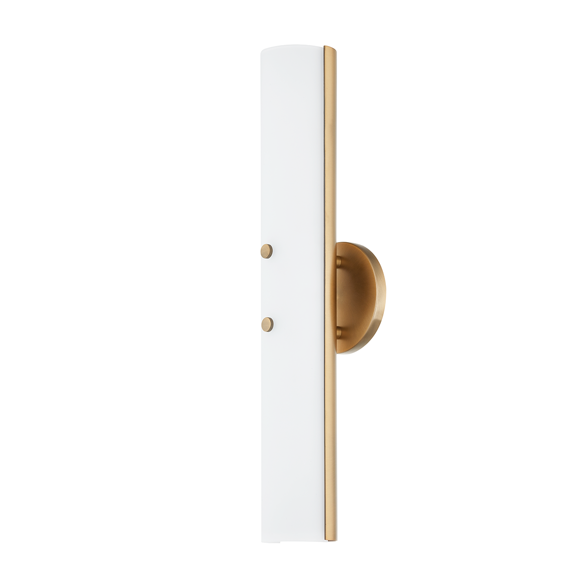 Titus Wall Sconce 4.75" — a Troy wall sconce for bathrooms, hallways, and living rooms at Laurie Yapp Home.