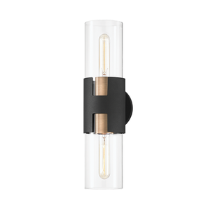 Amado Wall Sconce 4.75" x 17" — a Troy wall sconce for bathrooms, hallways, and living rooms at Laurie Yapp Home.