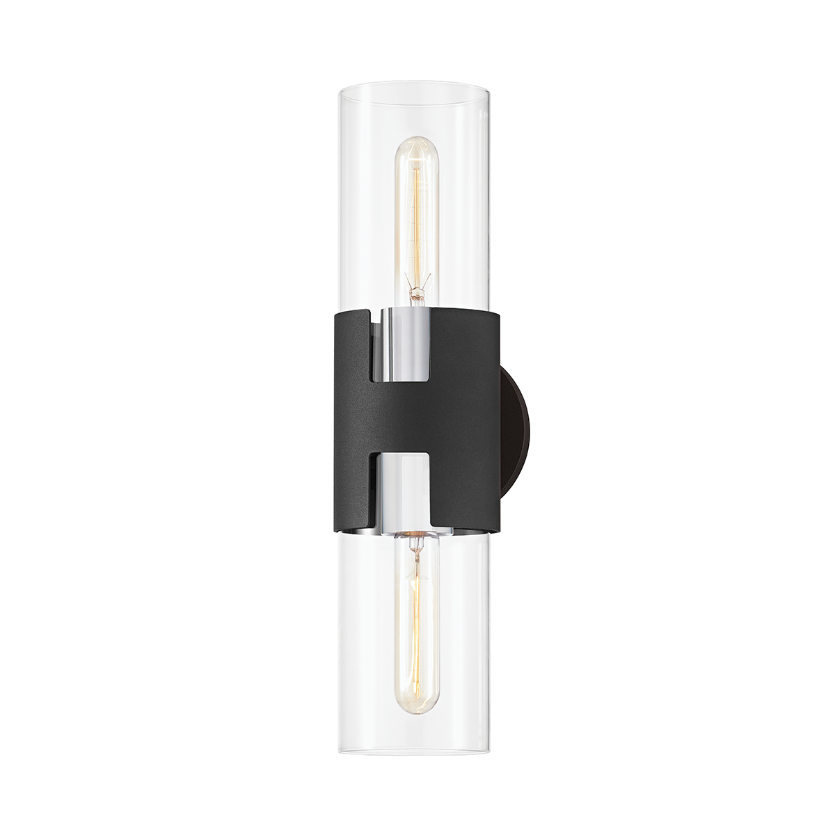 Amado Wall Sconce 4.75" x 17" — a Troy wall sconce for bathrooms, hallways, and living rooms at Laurie Yapp Home.