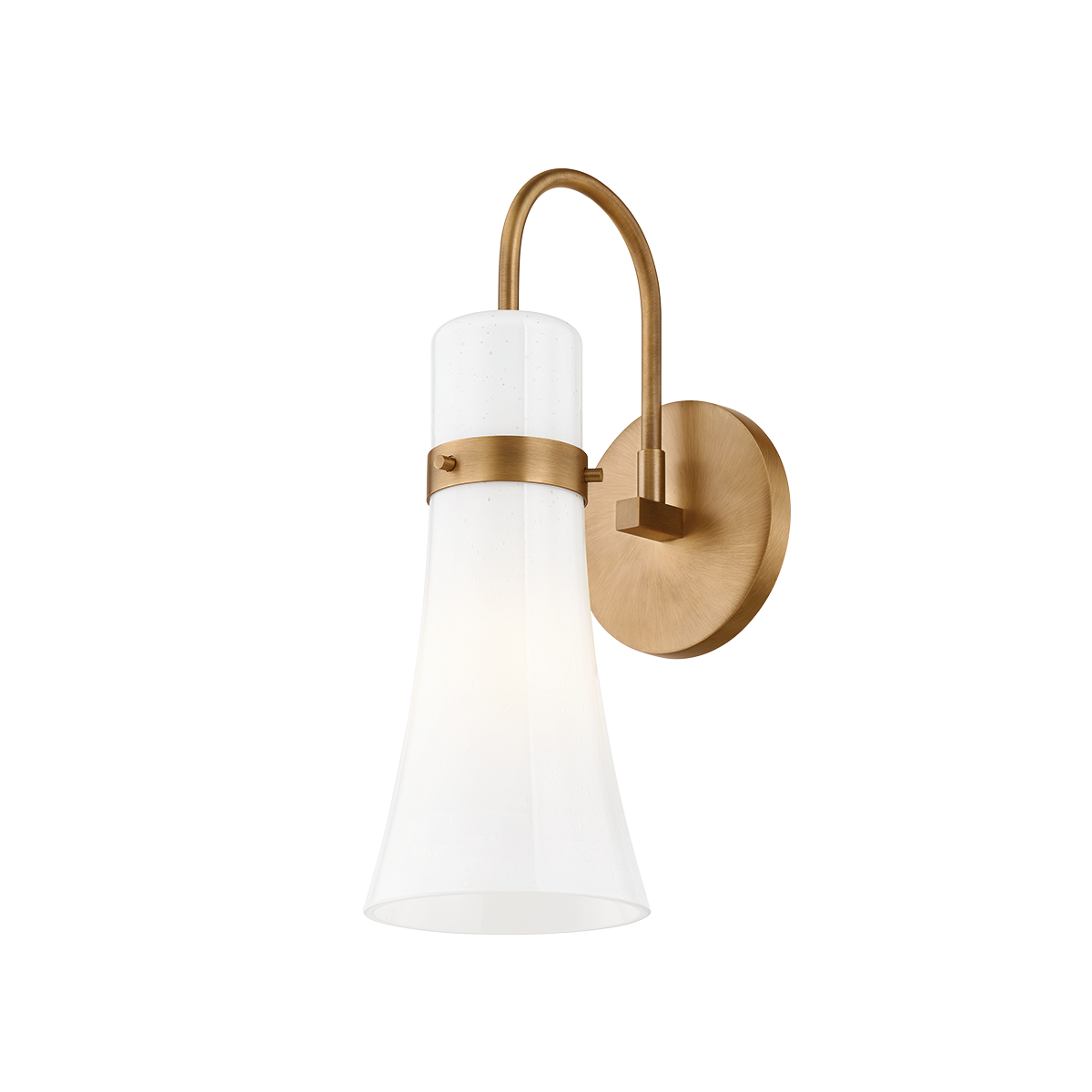 Maple Wall Sconce — a Troy wall sconce for bathrooms, hallways, and living rooms at Laurie Yapp Home.