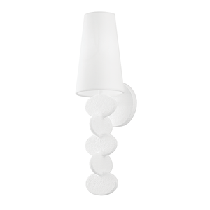 Ellios Wall Sconce — a Troy wall sconce for bathrooms, hallways, and living rooms at Laurie Yapp Home.