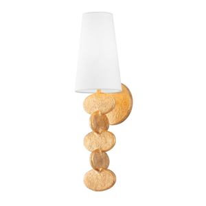 Ellios Wall Sconce shown from a second angle to highlight the arm curve and shade silhouette.