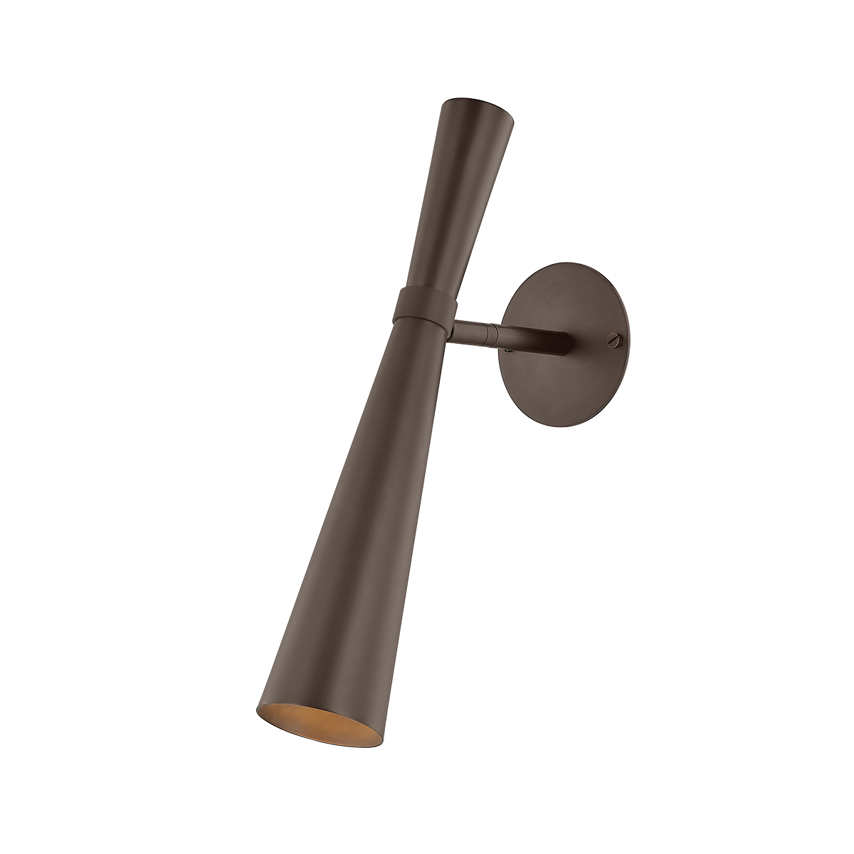 Dieter Wall Sconce — a Troy wall sconce for bathrooms, hallways, and living rooms at Laurie Yapp Home.
