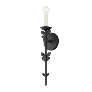 Florian Wall Sconce — a Troy wall sconce for bathrooms, hallways, and living rooms at Laurie Yapp Home.