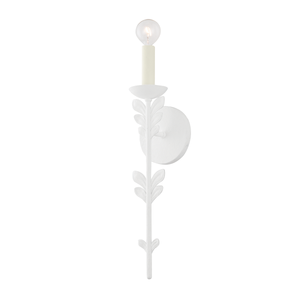 Florian Wall Sconce shown from a second angle to highlight the arm curve and shade silhouette.
