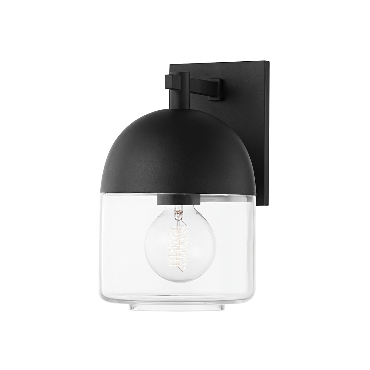 Zephyr Exterior Wall Sconce 7" — a Troy wall sconce for bathrooms, hallways, and living rooms at Laurie Yapp Home.