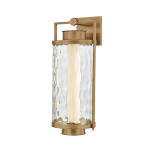 Haddock Wall Sconce 9.5" — a Troy wall sconce for bathrooms, hallways, and living rooms at Laurie Yapp Home.