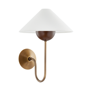 Evan Wall Sconce — a Troy wall sconce for bathrooms, hallways, and living rooms at Laurie Yapp Home.