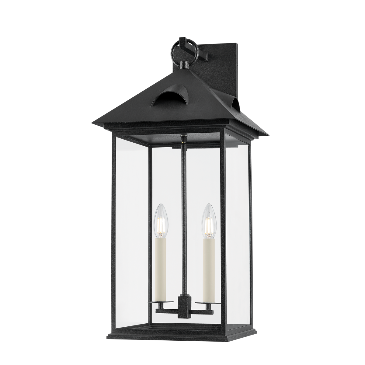 Corning Exterior Wall Sconce 11.5" — a Troy wall sconce for bathrooms, hallways, and living rooms at Laurie Yapp Home.