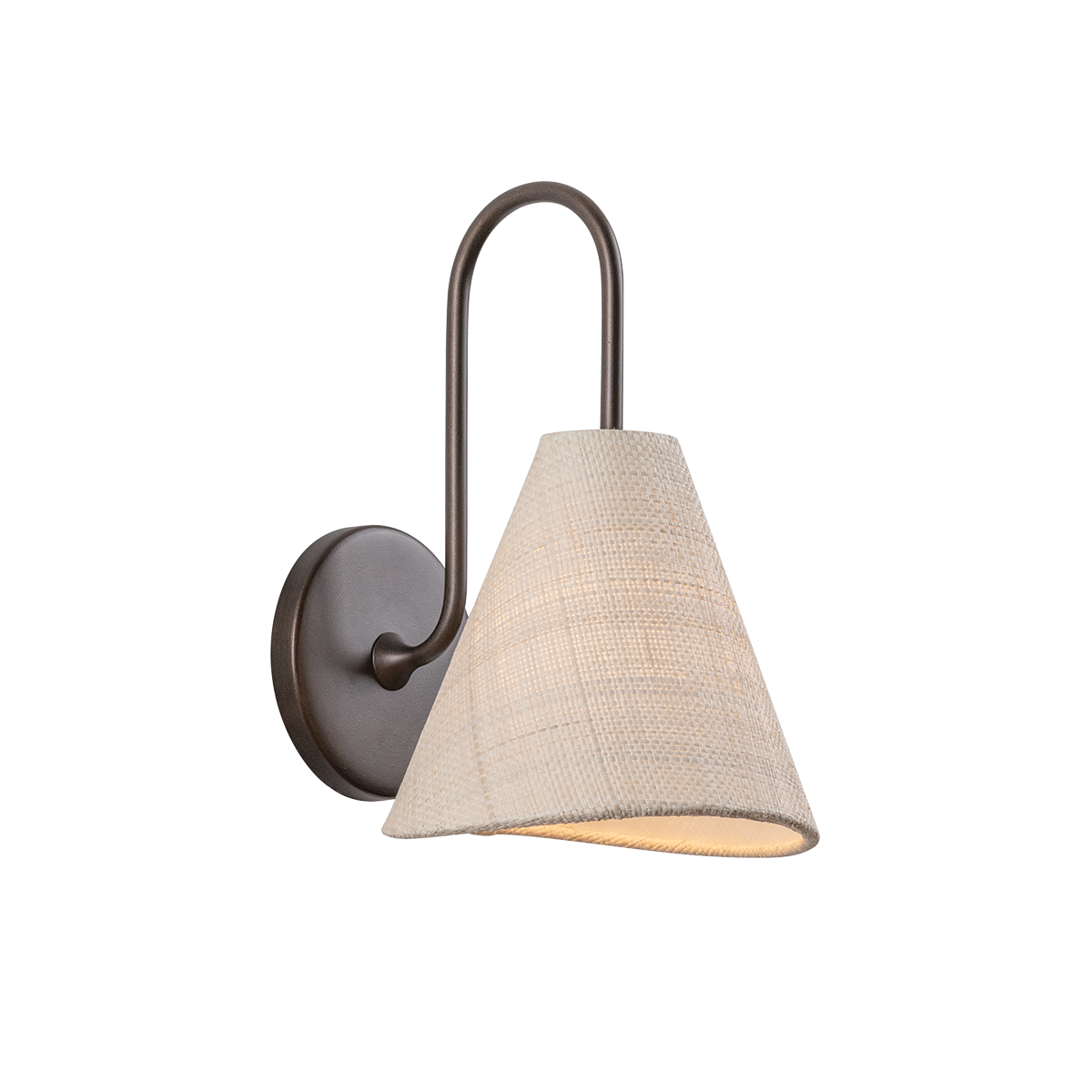 Candler Wall Sconce — a Troy wall sconce for bathrooms, hallways, and living rooms at Laurie Yapp Home.