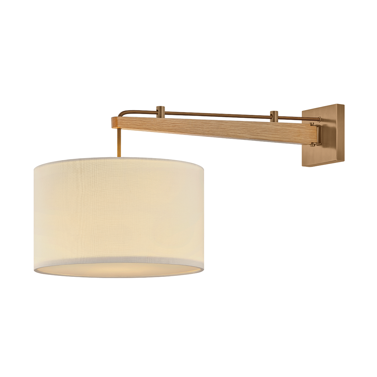 Mailo Wall Sconce — a Troy wall sconce for bathrooms, hallways, and living rooms at Laurie Yapp Home.