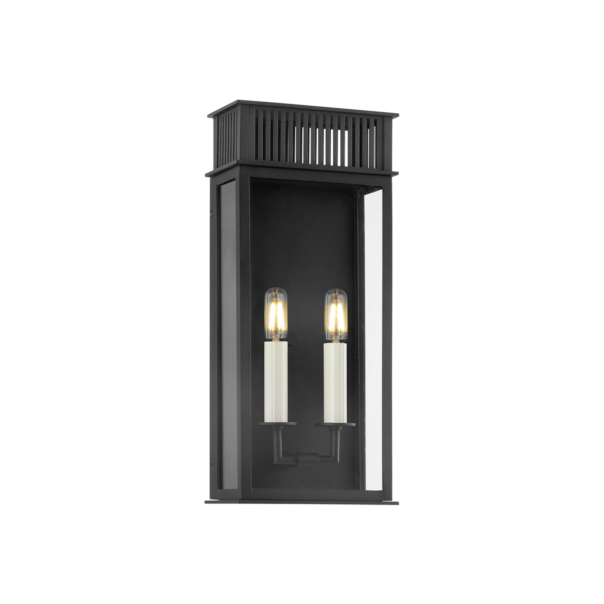 Gridley Exterior Wall Sconce 7.75" — a Troy wall sconce for bathrooms, hallways, and living rooms at Laurie Yapp Home.