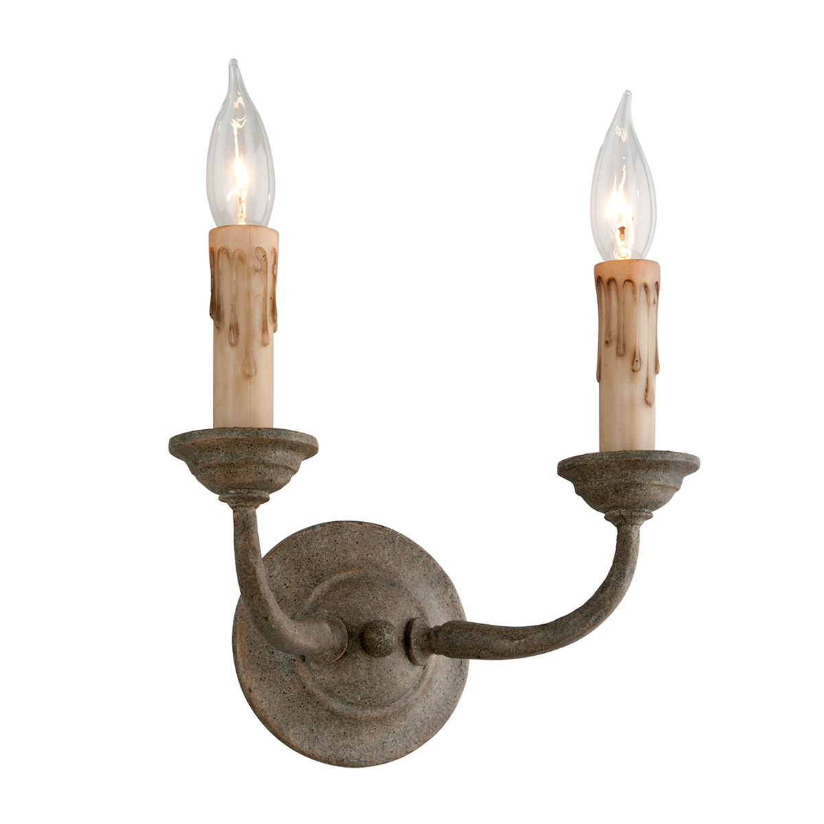 Cyrano Wall Sconce — a Troy wall sconce for bathrooms, hallways, and living rooms at Laurie Yapp Home.