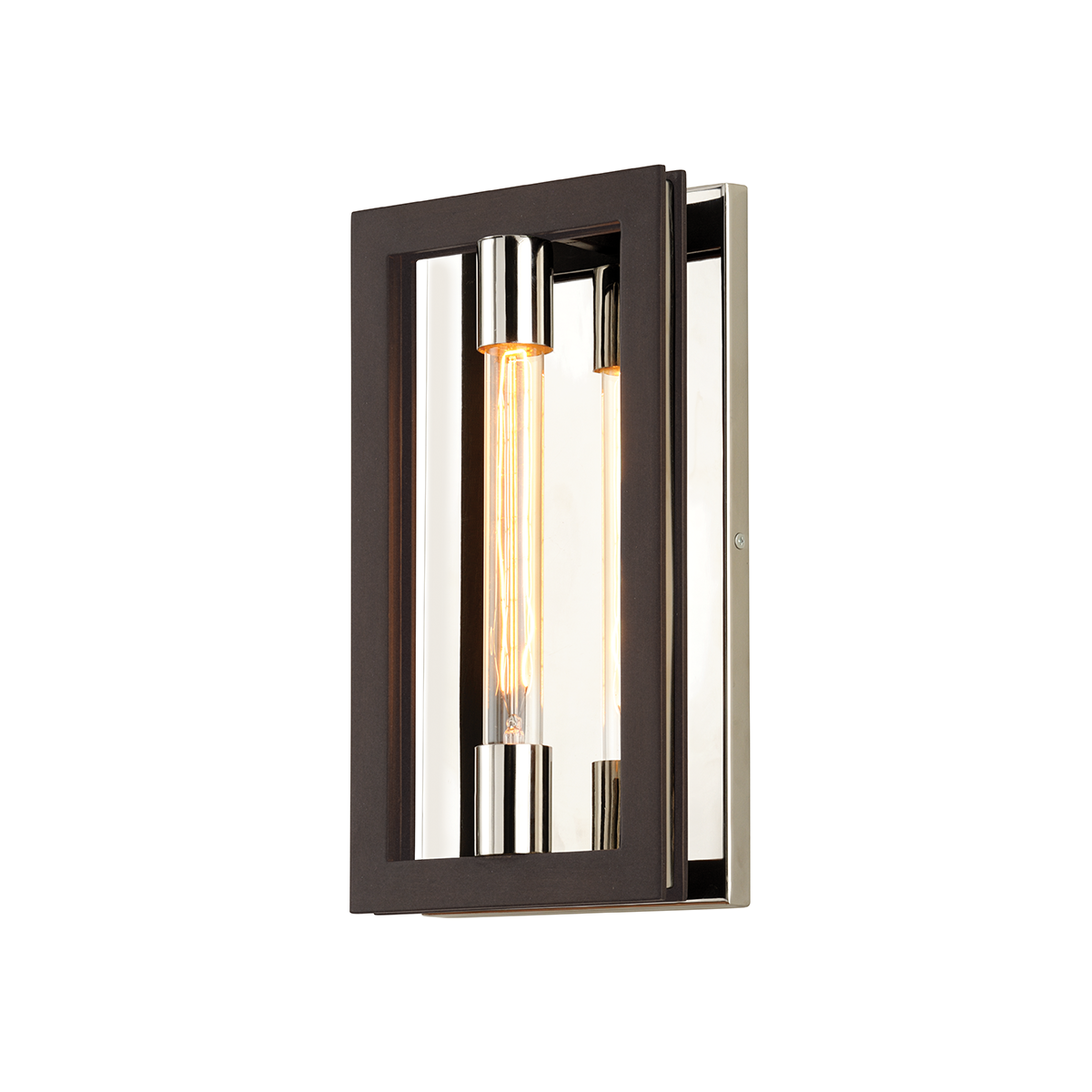 Enigma Wall Sconce — a Troy wall sconce for bathrooms, hallways, and living rooms at Laurie Yapp Home.