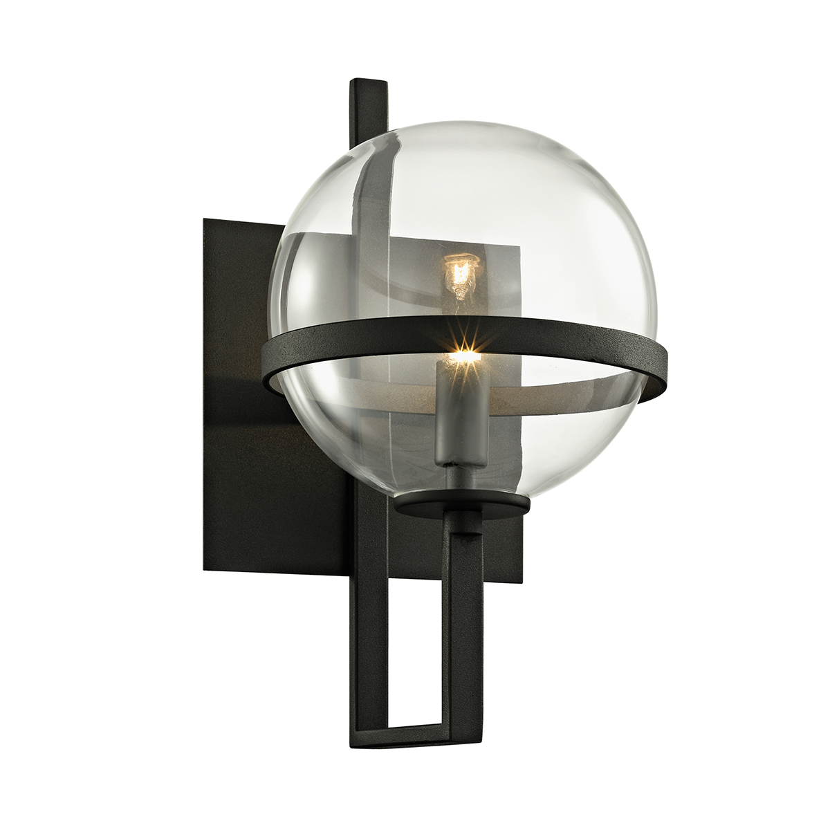 Elliot Wall Sconce — a Troy wall sconce for bathrooms, hallways, and living rooms at Laurie Yapp Home.