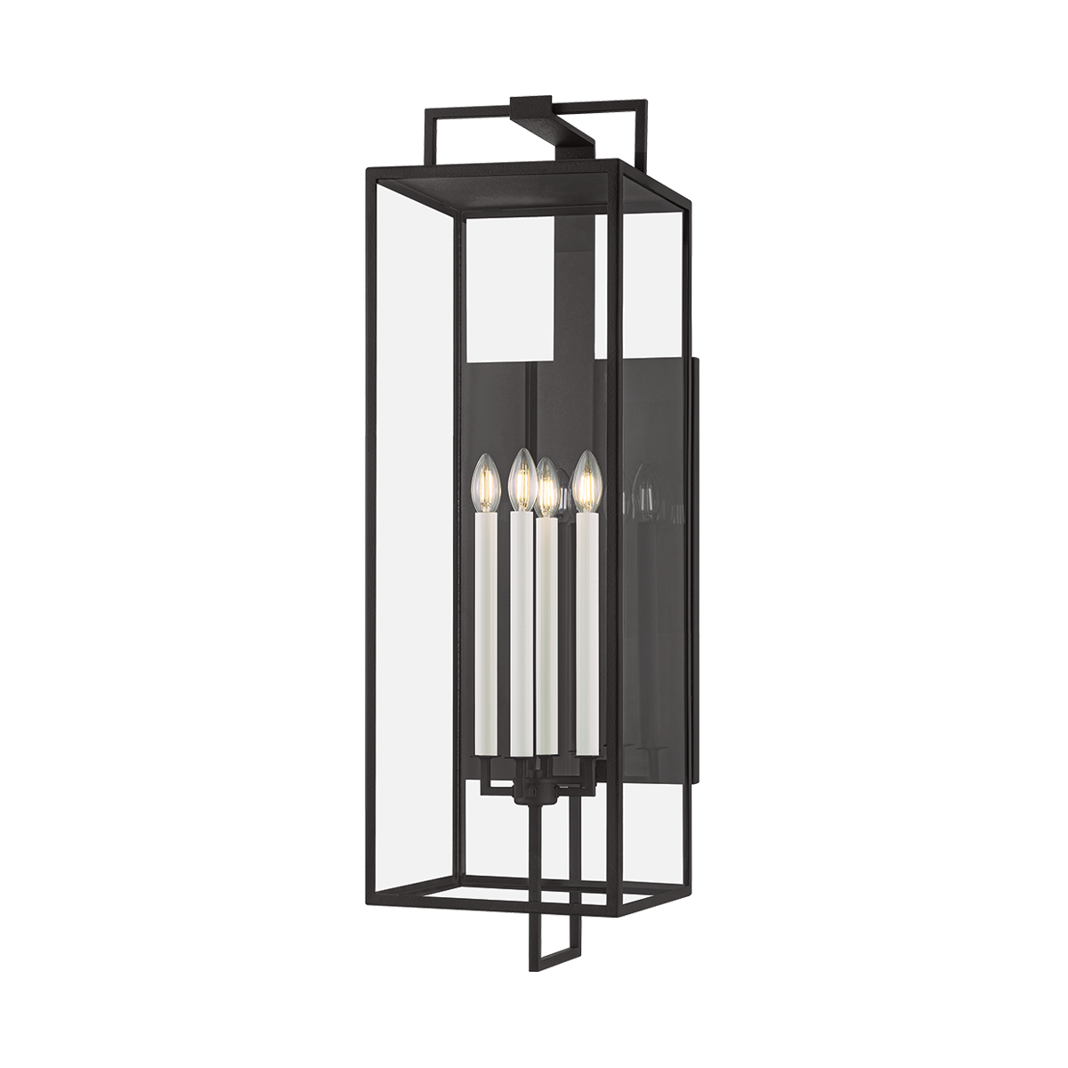 Beckham Exterior Wall Sconce 11.75" — a Troy wall sconce for bathrooms, hallways, and living rooms at Laurie Yapp Home.