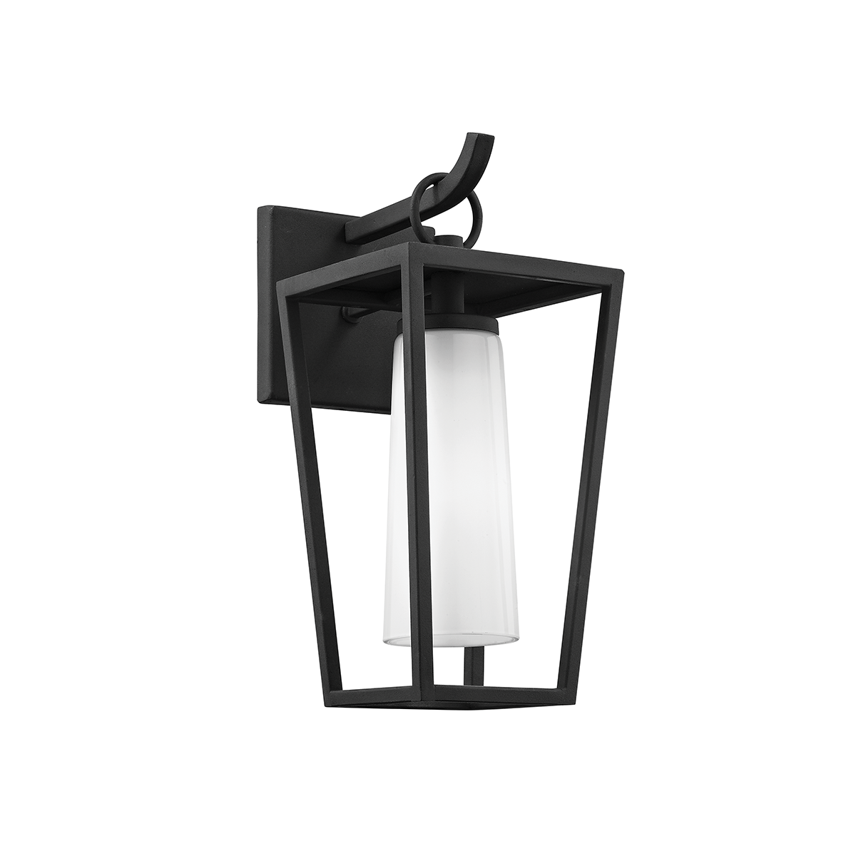 Mission Beach Exterior Wall Sconce 6" — a Troy wall sconce for bathrooms, hallways, and living rooms at Laurie Yapp Home.