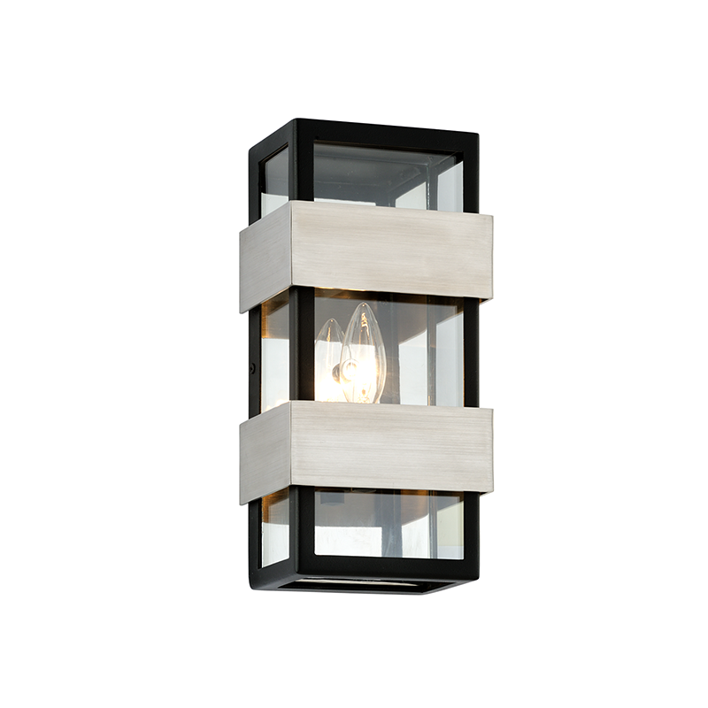 Dana Point Exterior Wall Sconce 5.75" — a Troy wall sconce for bathrooms, hallways, and living rooms at Laurie Yapp Home.