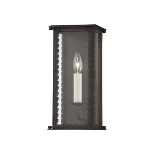 Zuma Exterior Wall Sconce 6.25" — a Troy wall sconce for bathrooms, hallways, and living rooms at Laurie Yapp Home.