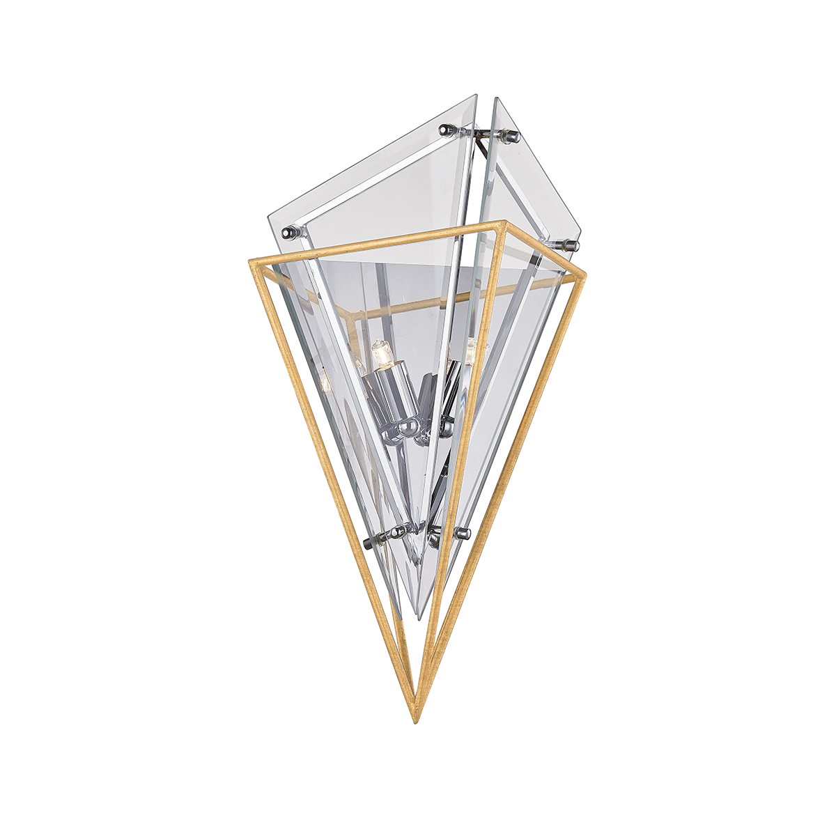 Epic Wall Sconce 10" x 16" shown from a second angle to highlight the arm curve and shade silhouette.