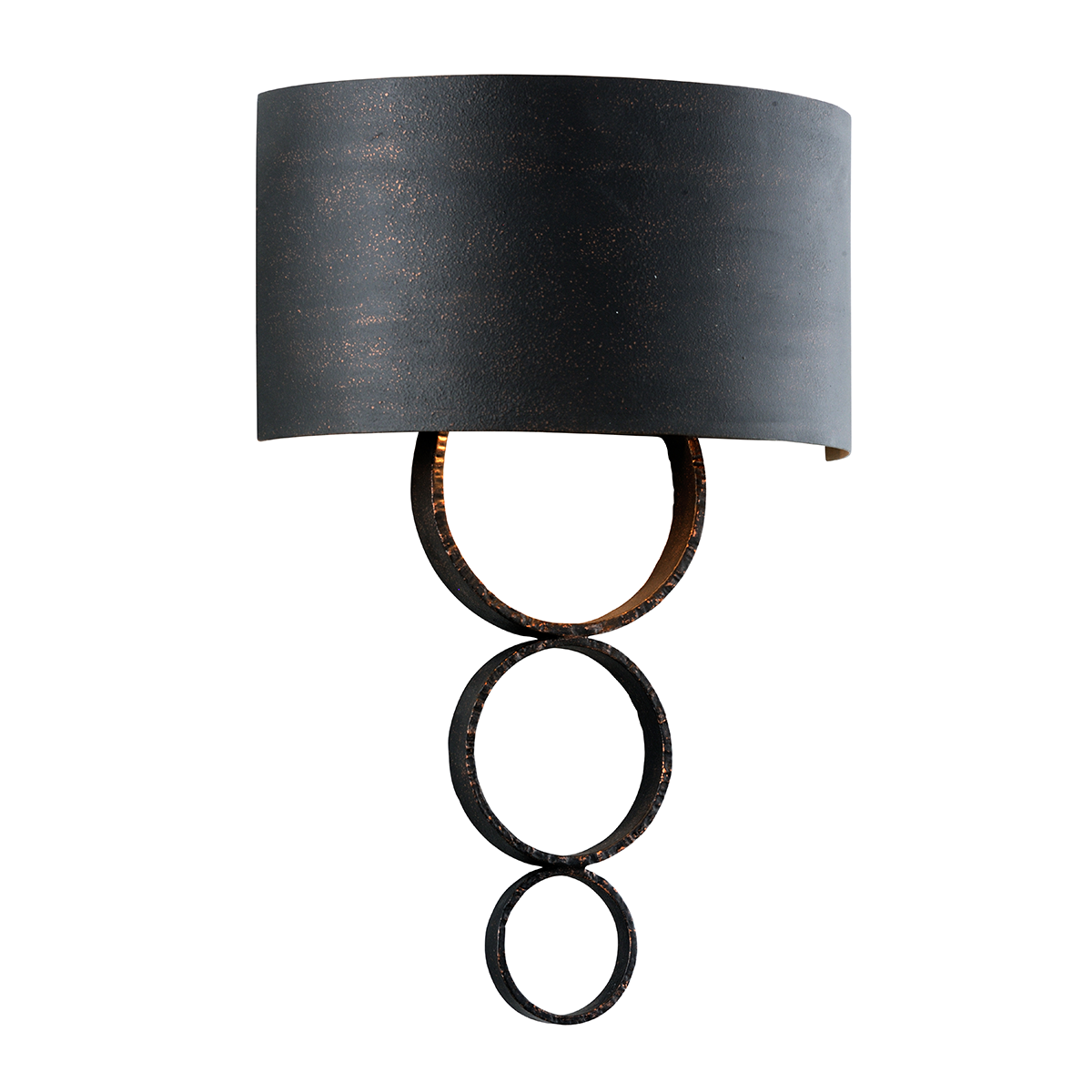 Rivington Wall Sconce — a Troy wall sconce for bathrooms, hallways, and living rooms at Laurie Yapp Home.