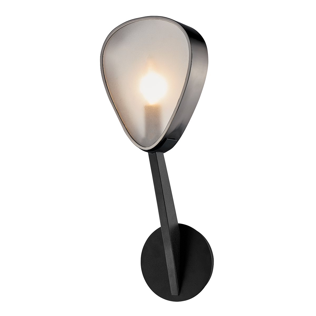 Allisio Wall Sconce 6.25" x 18" — a Troy wall sconce for bathrooms, hallways, and living rooms at Laurie Yapp Home.
