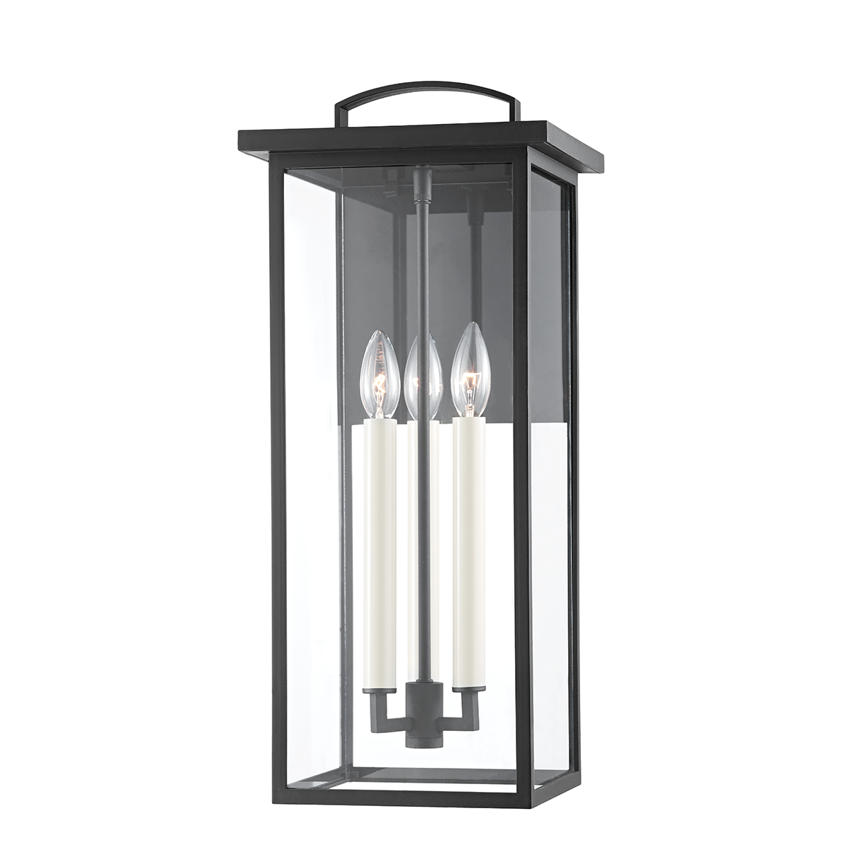 Eden Exterior Wall Sconce 9.5" x 22" — a Troy wall sconce for bathrooms, hallways, and living rooms at Laurie Yapp Home.