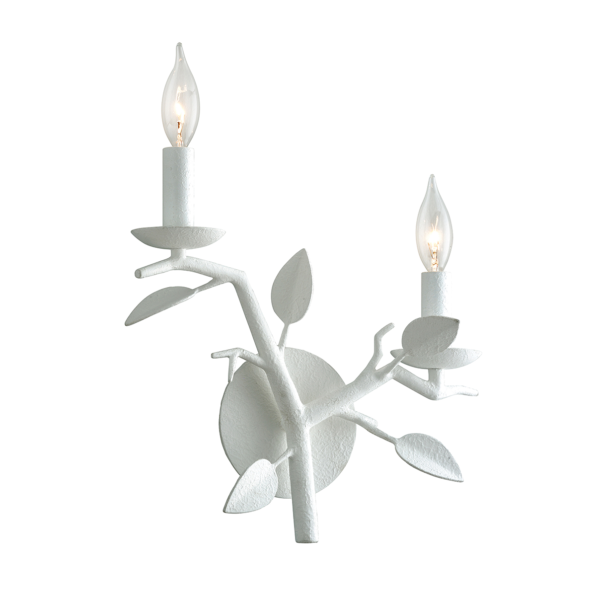 Aubrey Wall Sconce — a Troy wall sconce for bathrooms, hallways, and living rooms at Laurie Yapp Home.