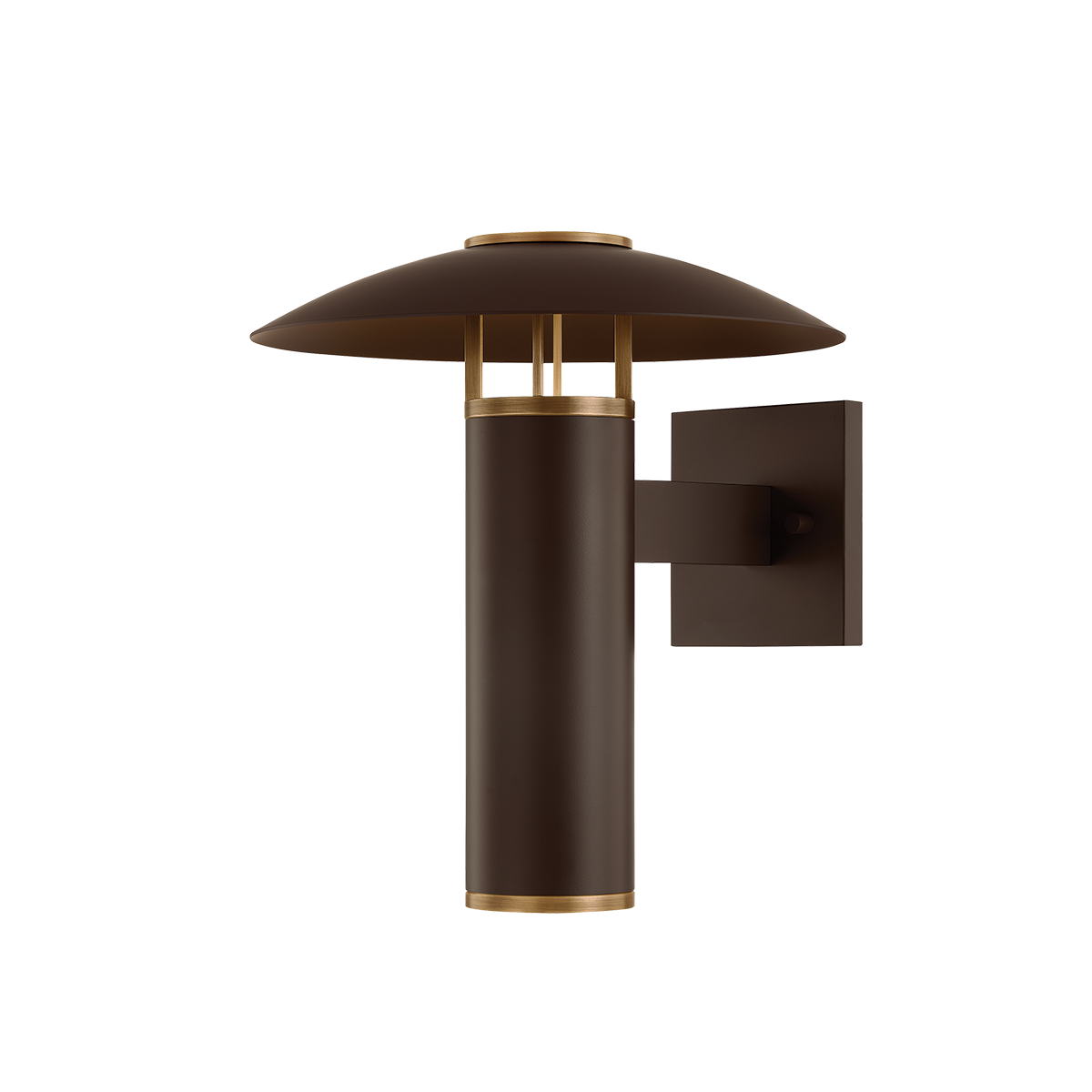 Birk Exterior Wall Sconce 11" — a Troy wall sconce for bathrooms, hallways, and living rooms at Laurie Yapp Home.