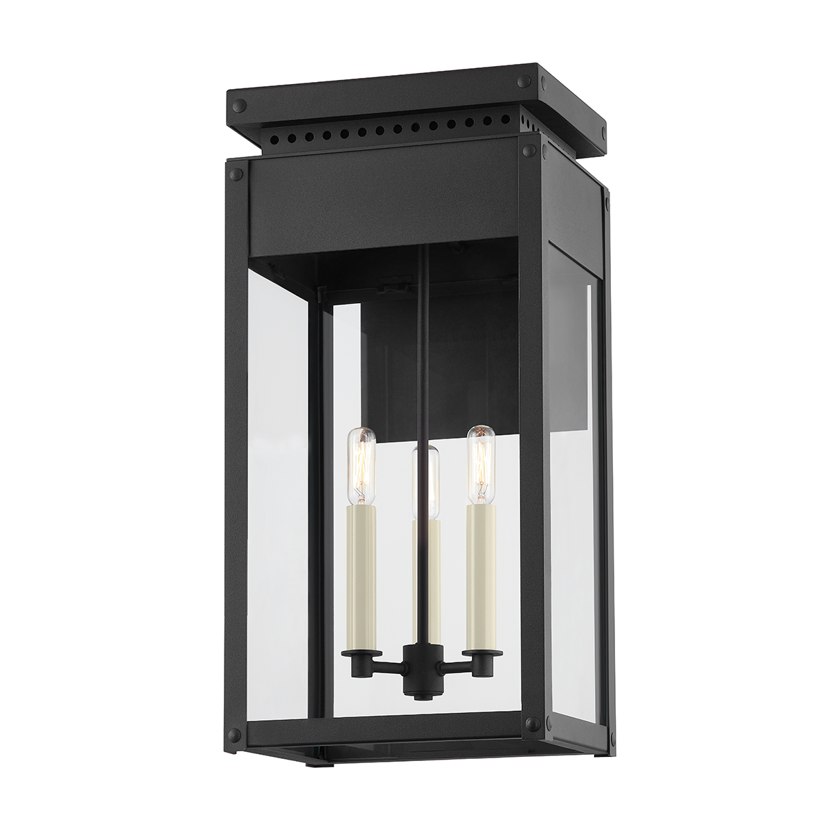 Braydan Exterior Wall Sconce 11.25" — a Troy wall sconce for bathrooms, hallways, and living rooms at Laurie Yapp Home.