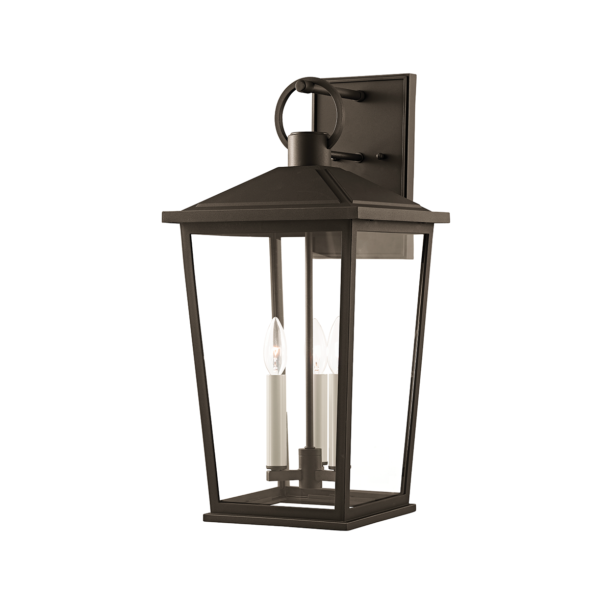 Soren Exterior Wall Sconce 11" x 23" — a Troy wall sconce for bathrooms, hallways, and living rooms at Laurie Yapp Home.