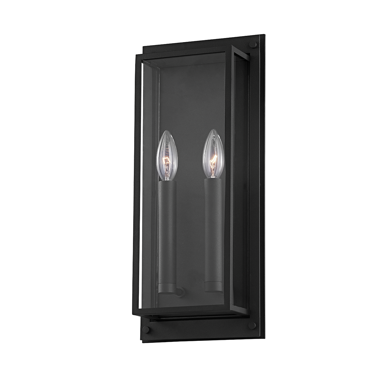 Winslow Exterior Wall Sconce 7.5" — a Troy wall sconce for bathrooms, hallways, and living rooms at Laurie Yapp Home.