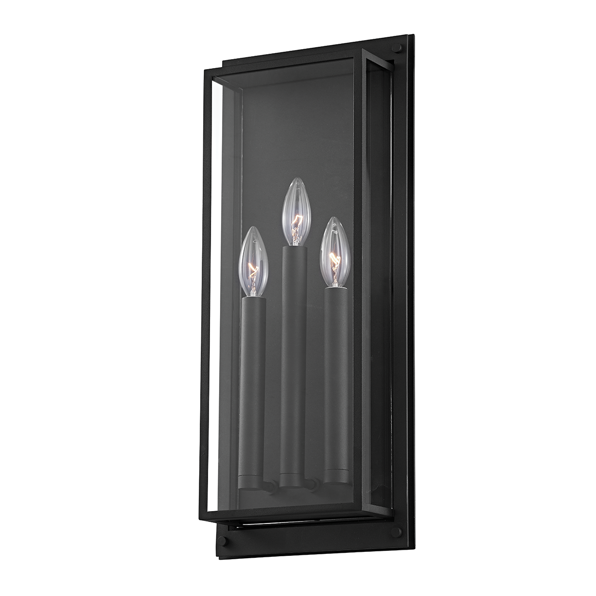 Winslow Exterior Wall Sconce 9" — a Troy wall sconce for bathrooms, hallways, and living rooms at Laurie Yapp Home.