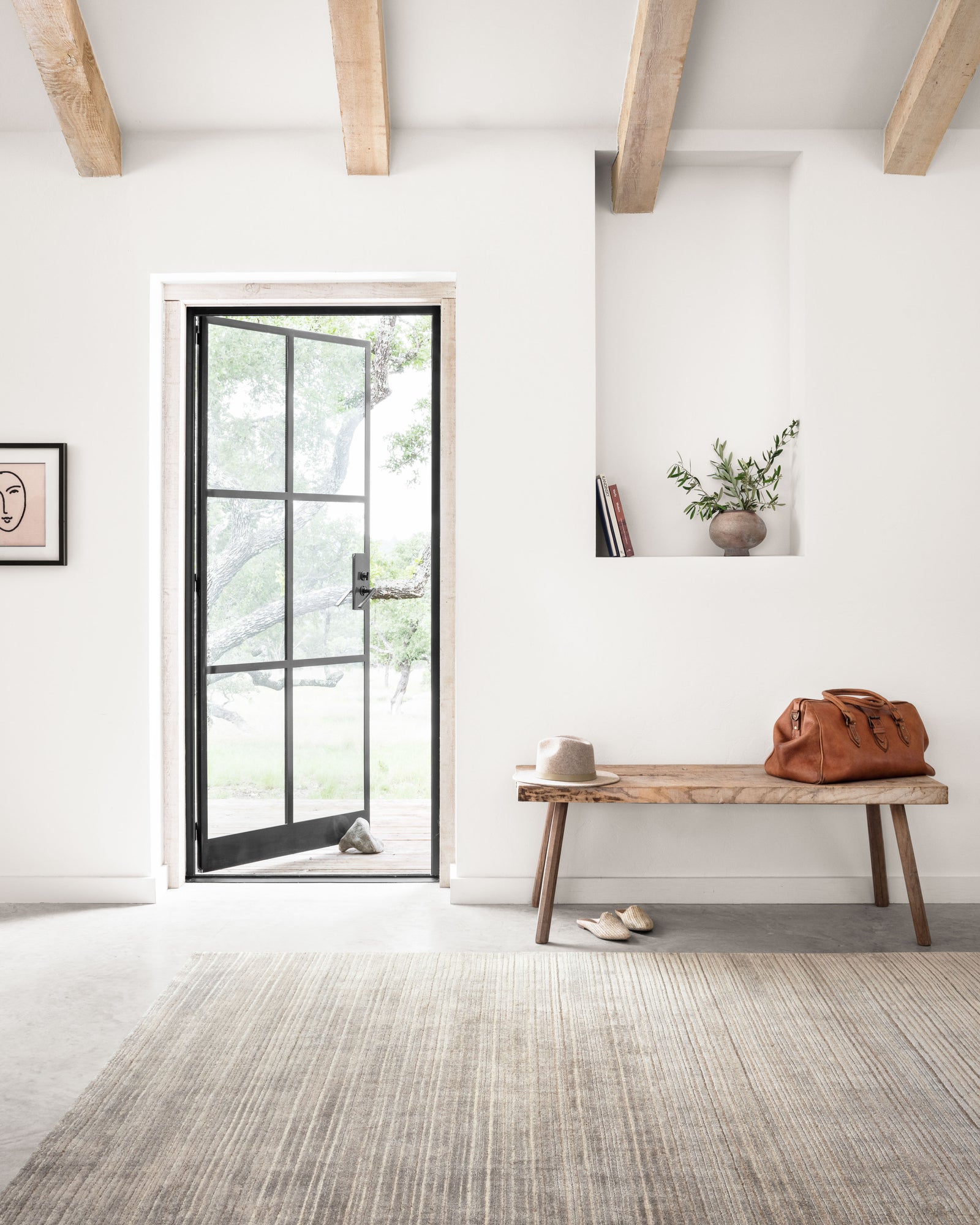 Bellamy Grey — a Loloi rug at Laurie Yapp Home.