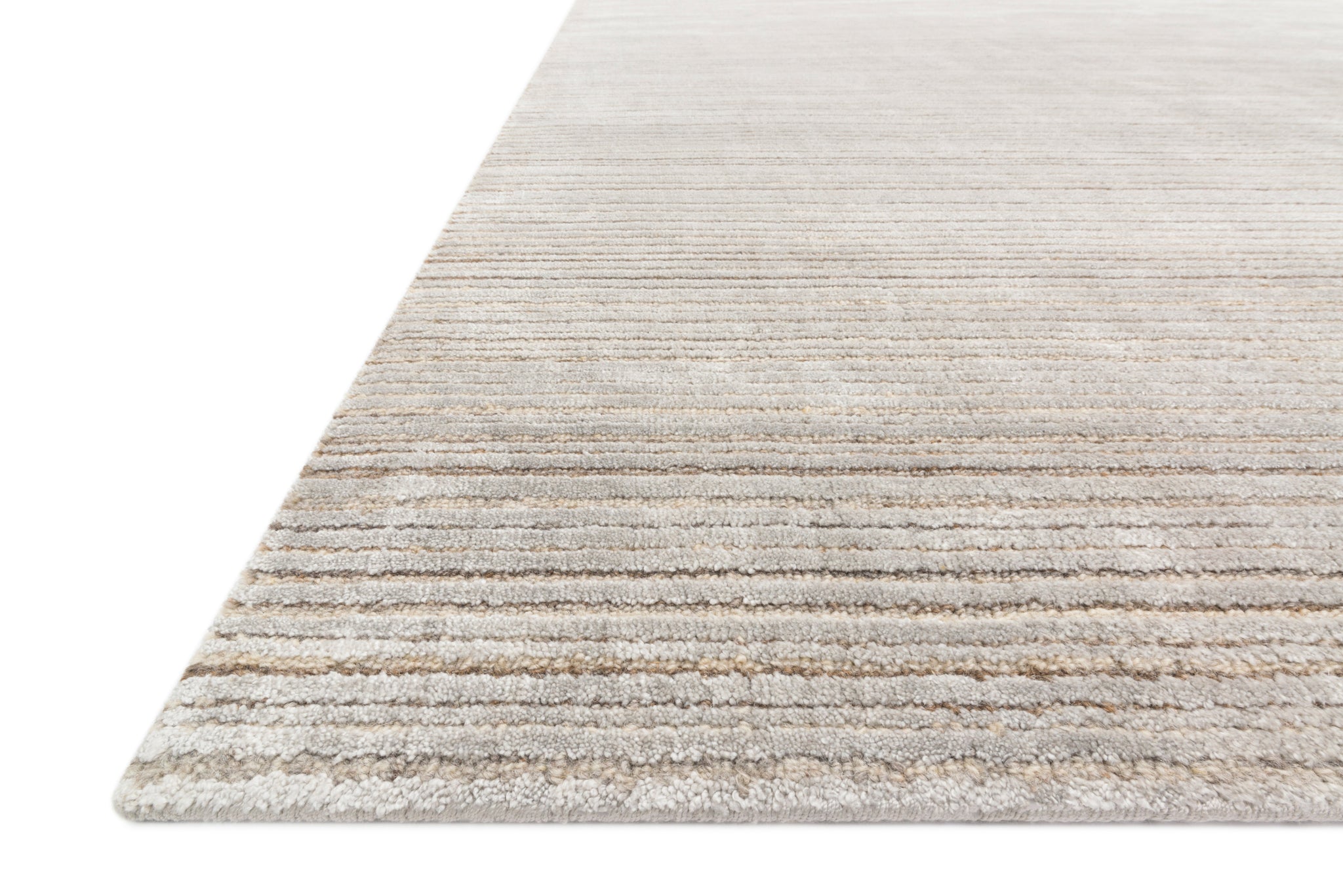 Side view of the Bellamy Sky rug.