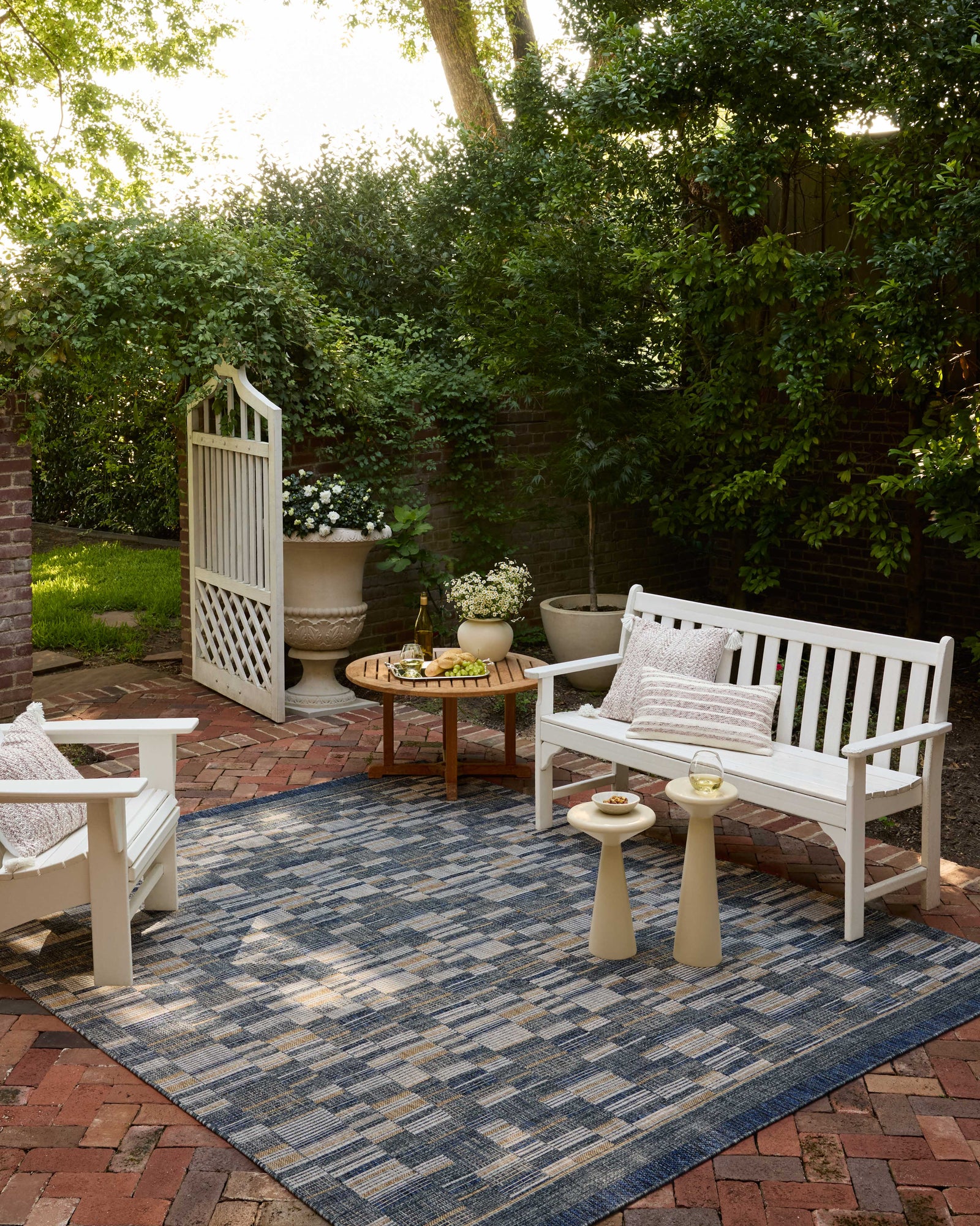 Birch Denim / Gold — a Loloi rug at Laurie Yapp Home.